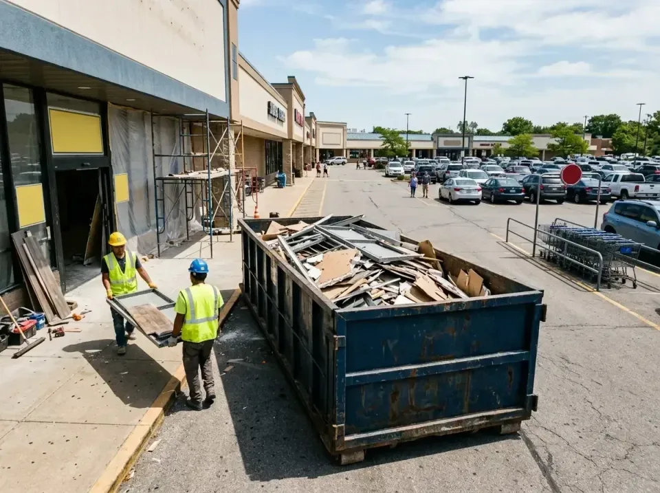 retail-store-renovation-debris-003 — frequently asked questions, Roll-off Dumpster Rentals in Yorkville, WI
